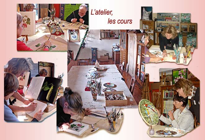 atelier peinture, cours et stages, annecy haute savoie